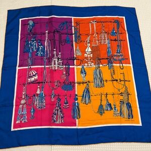 Hermès Passementerie Silk Scarf